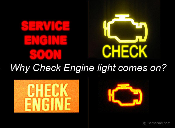 Toyota maintenance check engine light