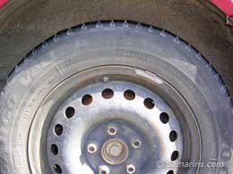 Cupped tire