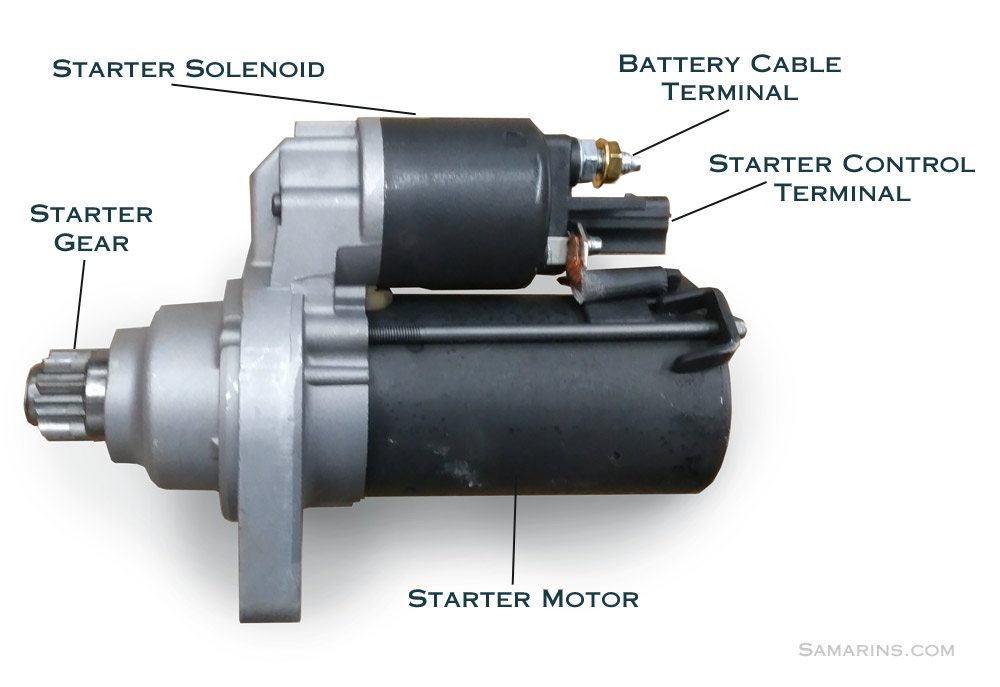 starter motor large