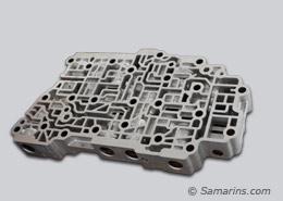 Part of the transmission valve body