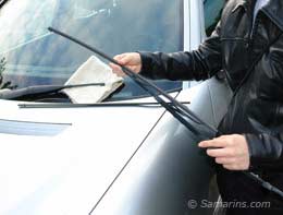 Change you wipers at least once a year