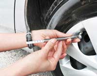 Check tire pressure regularly