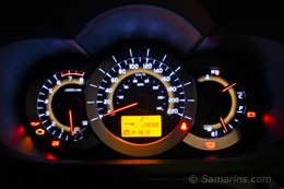 Pay attention to the warning lights your instrument panel