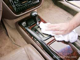 Keep the interior of your car clean and dry