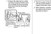 Jump-start procedure