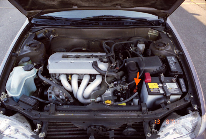 1998 toyota camry transmission fluid change #1
