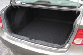 Honda Civic trunk