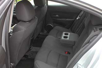 2012 Chevrolet Cruze rear seat
