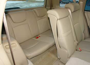 2007 Toyota Highlander third-row seats