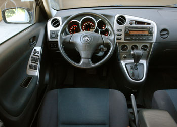 Toyota Matrix interior