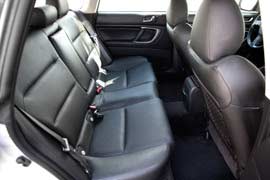 2005 Subaru Outback Rear seat space