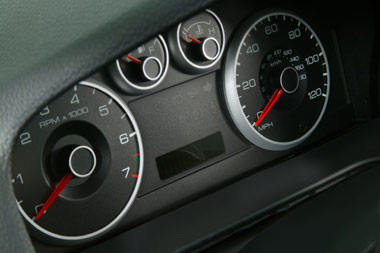 Ford Fusion gauges
