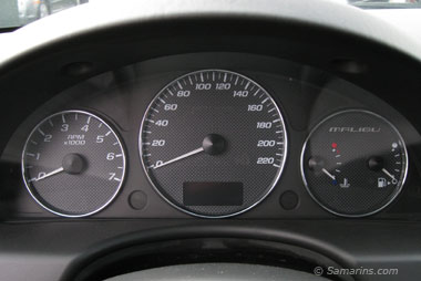 2007 Malibu gauges