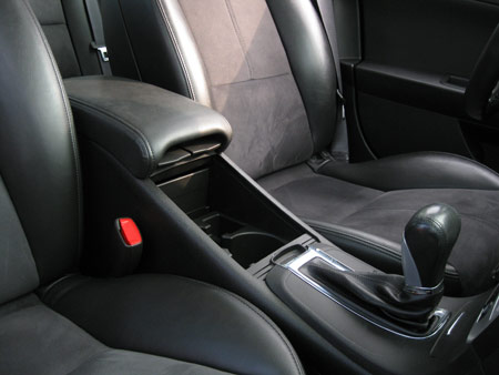Center console storage