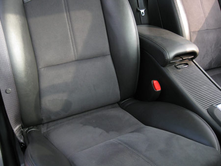 UltraLux Sheer Suede seats