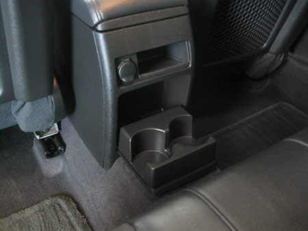 Rear cupholder