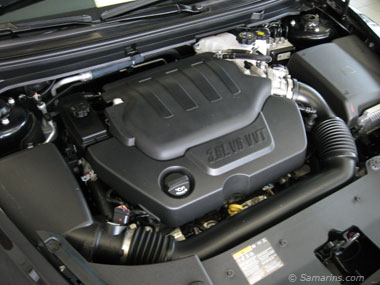Malibu's 3.6L V6 engine