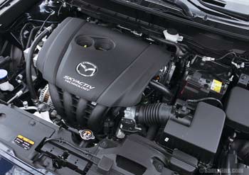 Mazda Skyactiv direct-injected engine
