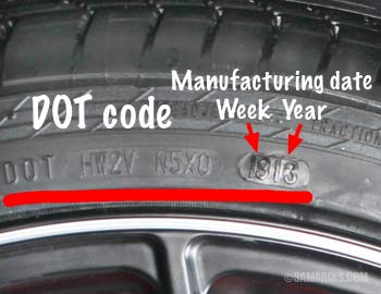 Tire manufacturing date