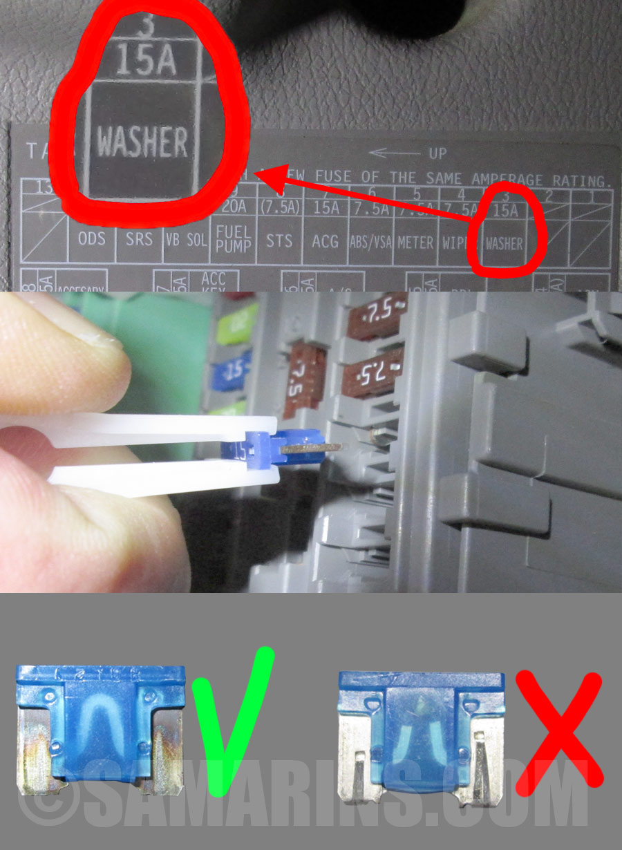 Why a windshield washer doesn't work troubleshooting tips bmw 328i fuse box diagram 