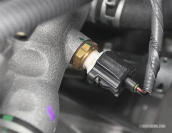 Engine coolant temperature sensor: how it works, symptoms ... toyota engine parts diagram 2 5 