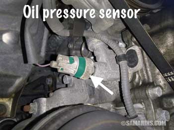 Oil pressure sensor