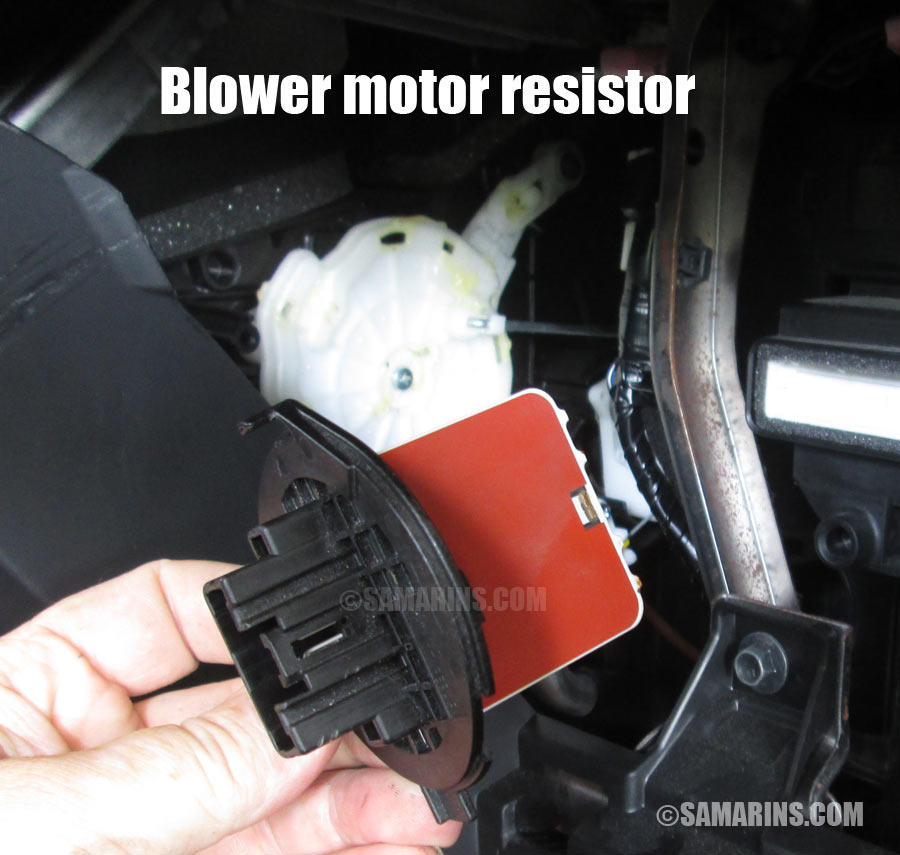 Blower Motor Resistor Symptoms Testing