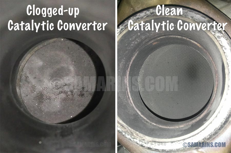 how to check for clogged catalytic converter 2