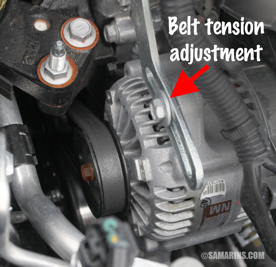 Serpentine belt, tensioner: problems, signs of wear, when to replace, noises