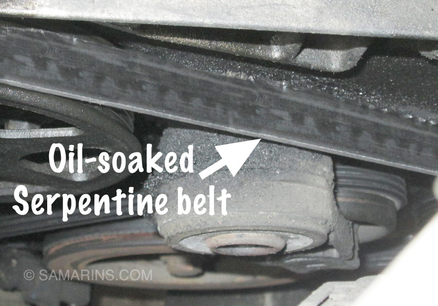 Serpentine belt, tensioner: problems 