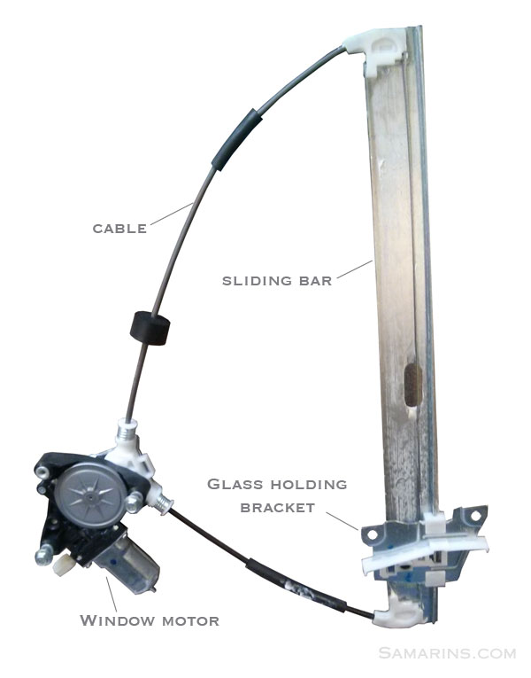 How to Fix a Window Regulator Cable