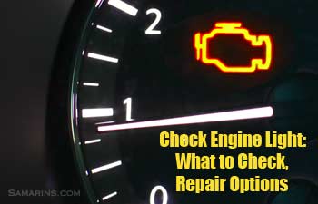 Check Engine light
