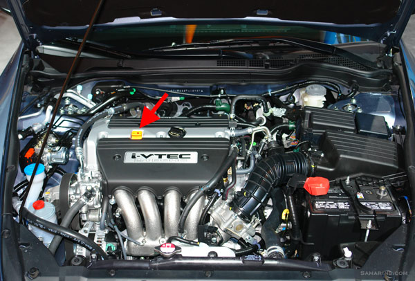 How to maintain your engine: steps with photos 2004 civic engine diagram 