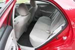 Toyota Corolla rear seat