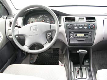 2001 Honda Accord interior