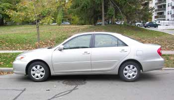 2004 camry altise specs