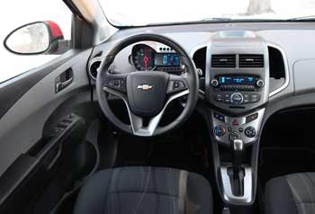 Chevrolet Sonic interior