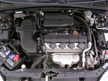 Moteur de la Honda Civic 2005