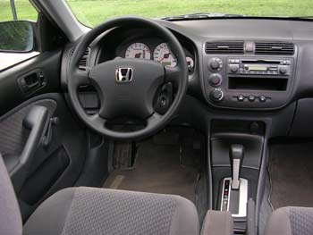 2005 Honda Civic interior