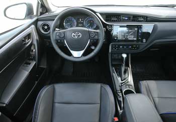 2017 Toyota Corolla interior