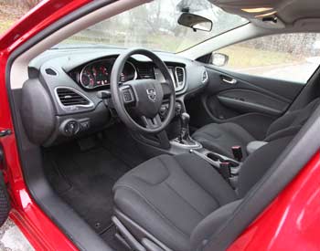 Dodge Dart  interior