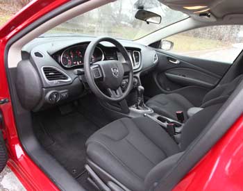 Dodge Dart interior