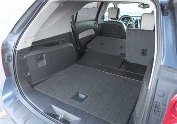 Chevrolet Equinox cargo area