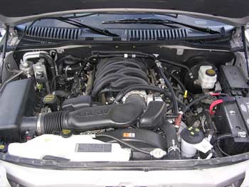 Ford Explorer V8 engine