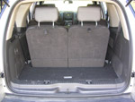 Ford Explorer rear seats up