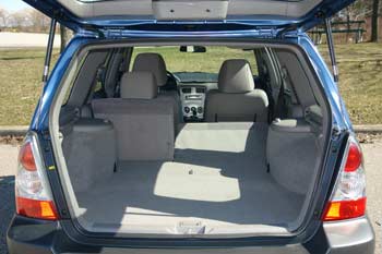 Subaru Forester cargo area