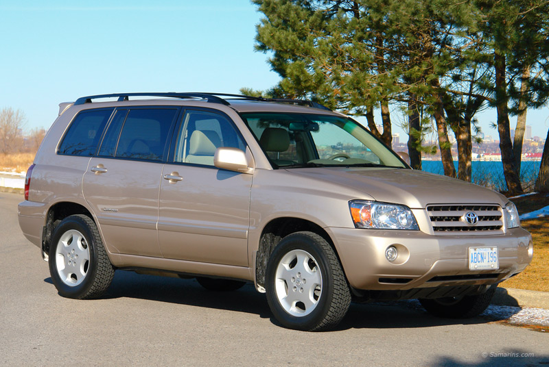 2005 toyota highlander maintenance schedule