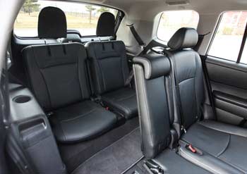 Toyota Highlander third-row seats