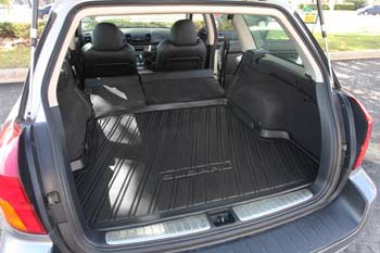 2005 Subaru Outback cargo area