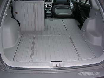 Pontiac Vibe cargo area